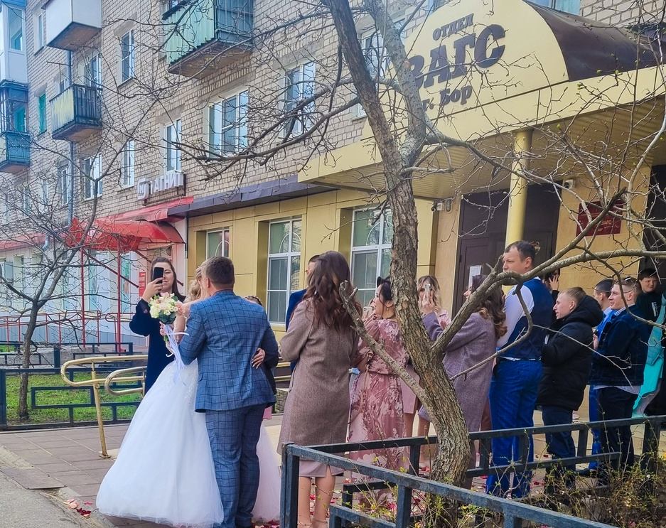 Самый свадебный день на Бору