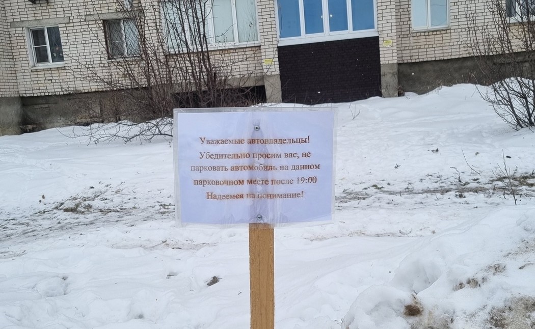 Типичная ситуация зимой в борском дворе