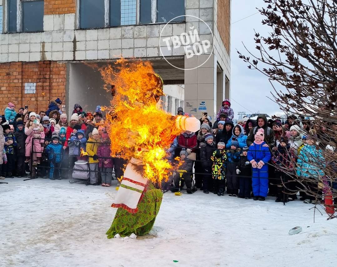 Масленичные гуляния на Бору