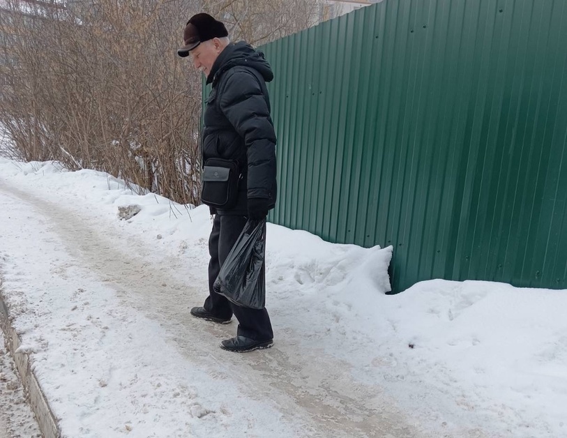 Жалоба на борский тротуар