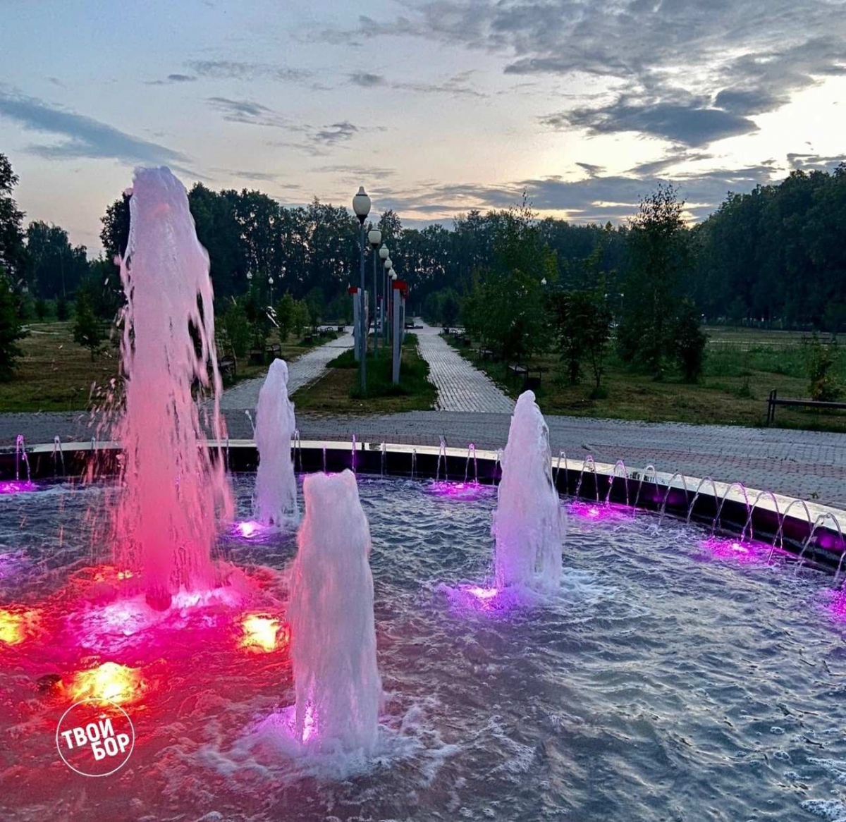 Сезон фонтанов на Бору стартует 1 мая