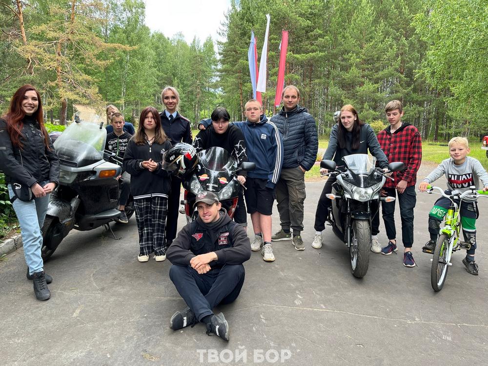 Борским детям рассказали про безопасное поведение на дорогах