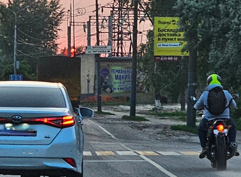 Сразу 2 аварии на Бору произошли с участием людей на мотоциклах