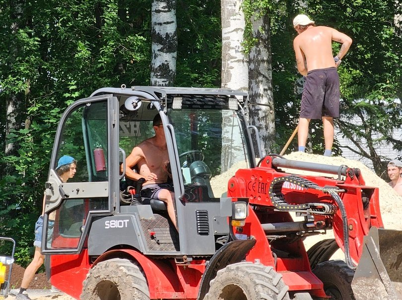 За 5 недель до открытия парка