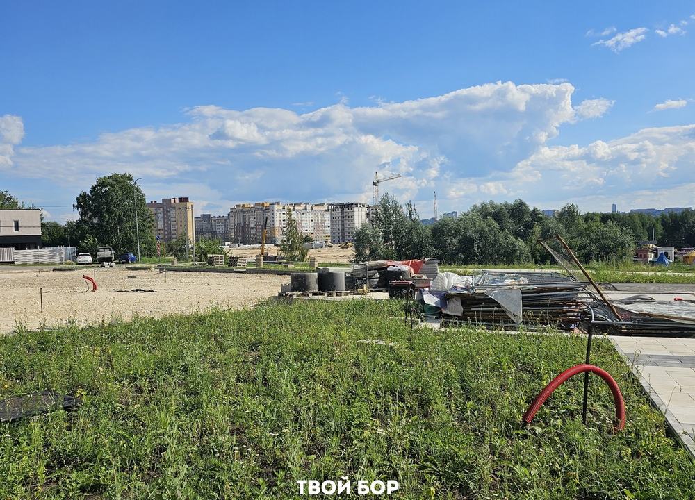 Часть работ по благоустройству у канатки завершат к Дню города