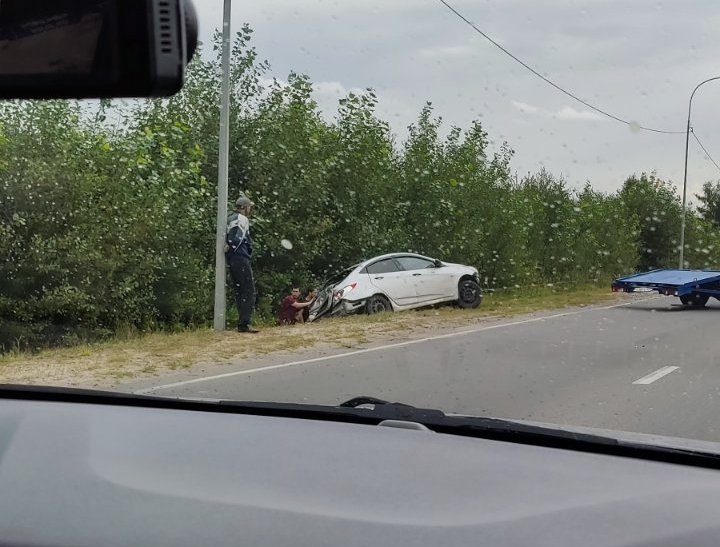 Многие борчане интересовались судьбой тех, кто находился в "летающем авто"