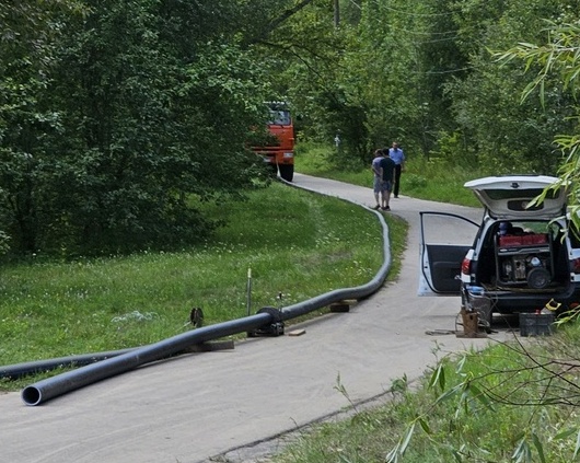 Коротко про систему водоотведения в поселке Октябрьский