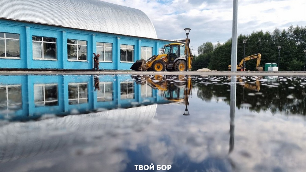 В Большом Пикино завершаются работы по благоустройству