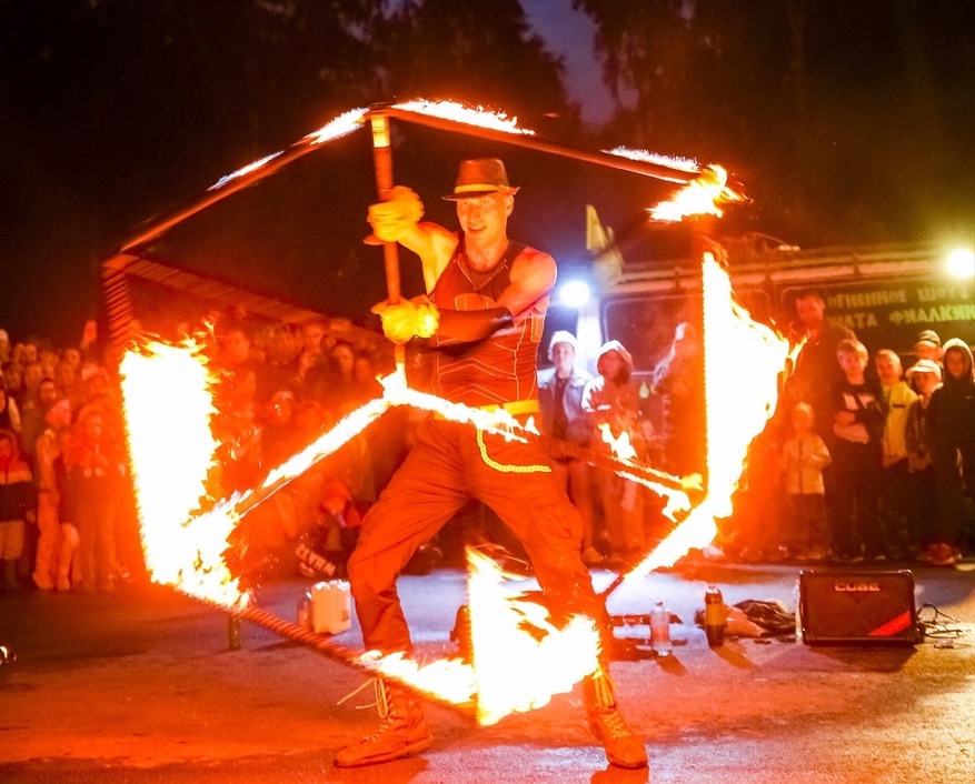 Большое фаер-шоу состоится на Бору