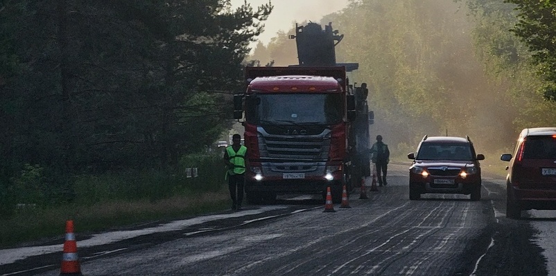 Новость про борский дорожный ремонт