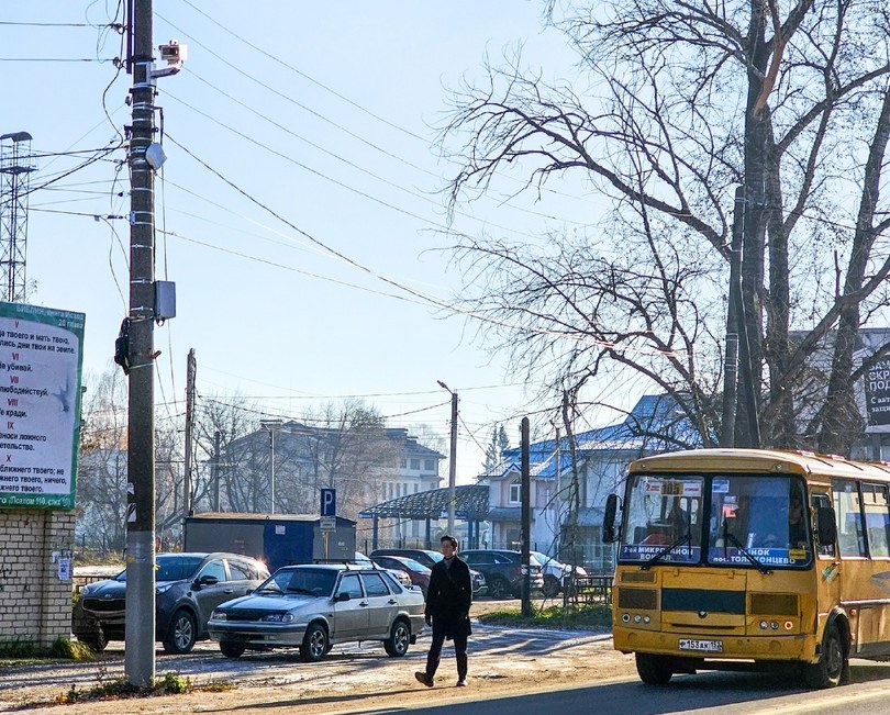 На Бору установили новую камеру для фиксации нарушений