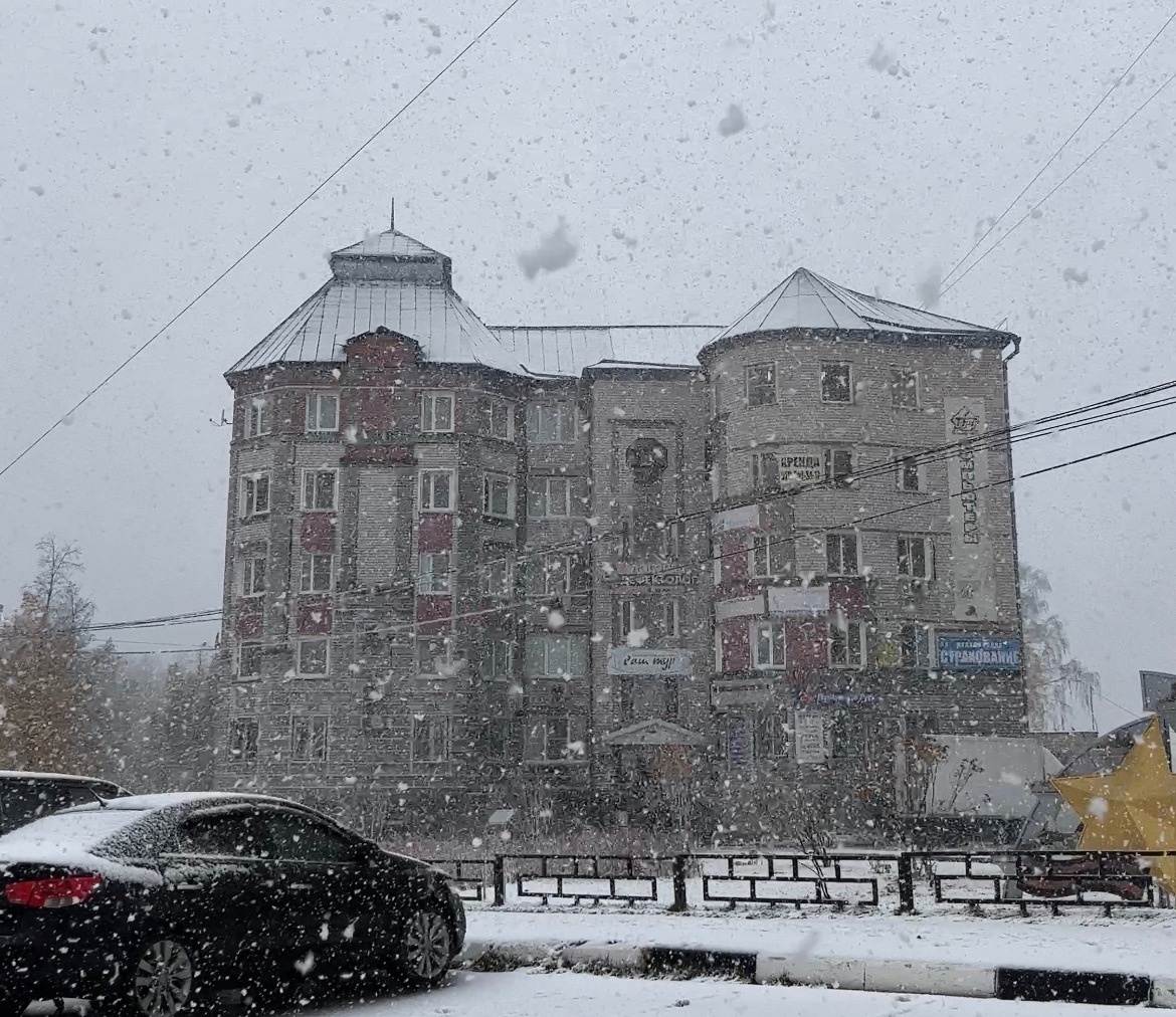 Непогода надвигается на Бор