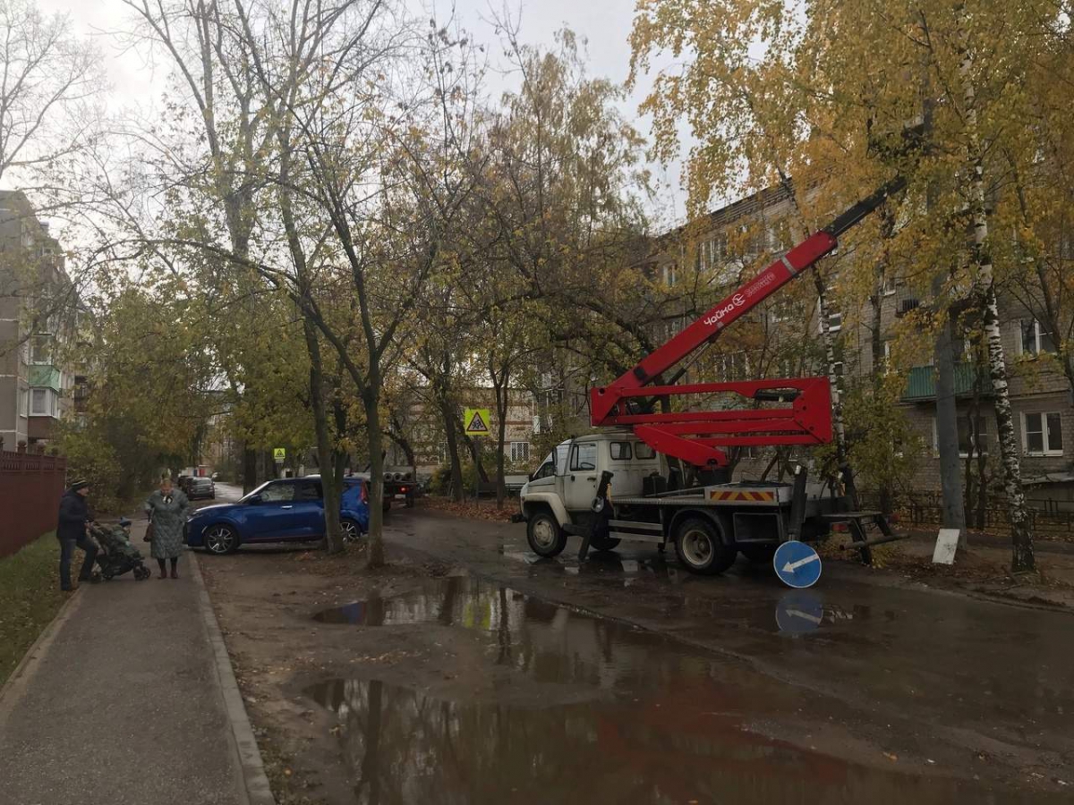 На борской улице станет светлее