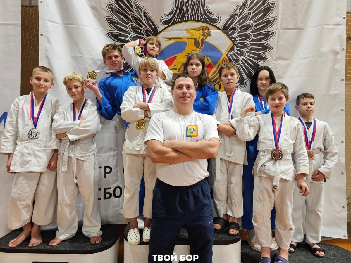 Борчане привезли медали из Москвы