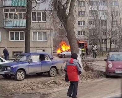 ЧП у дома в центре Бора