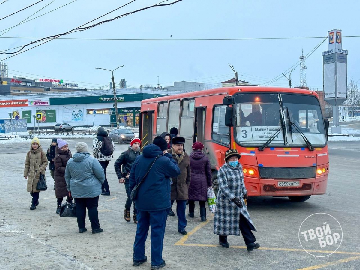 Борский маршрут продлили и до Чистяков