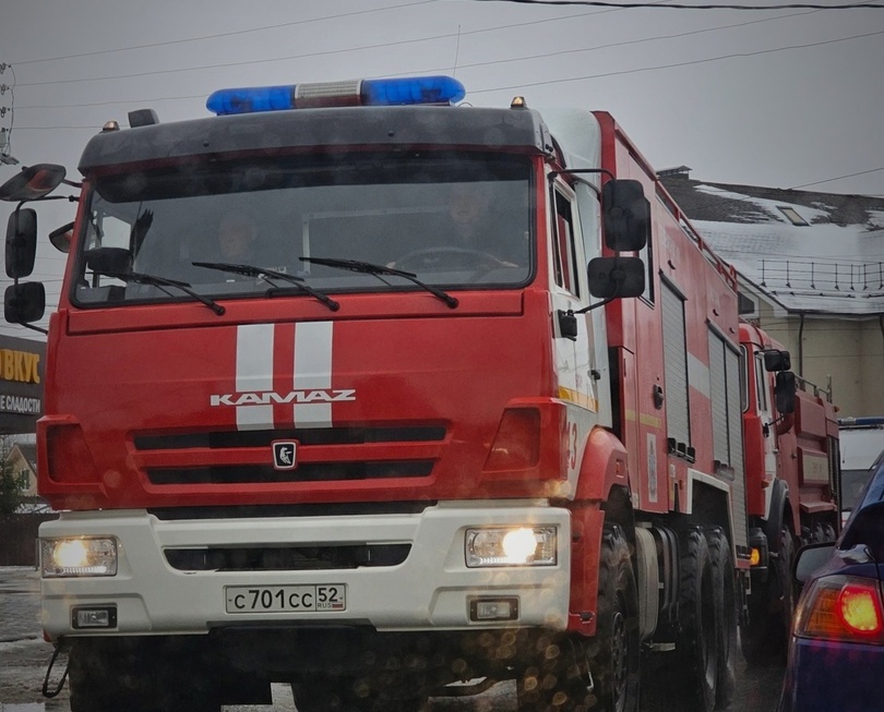 В пожаре на Бору погиб человек