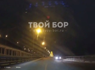Водителя закрутило на подъёме в Борский мост