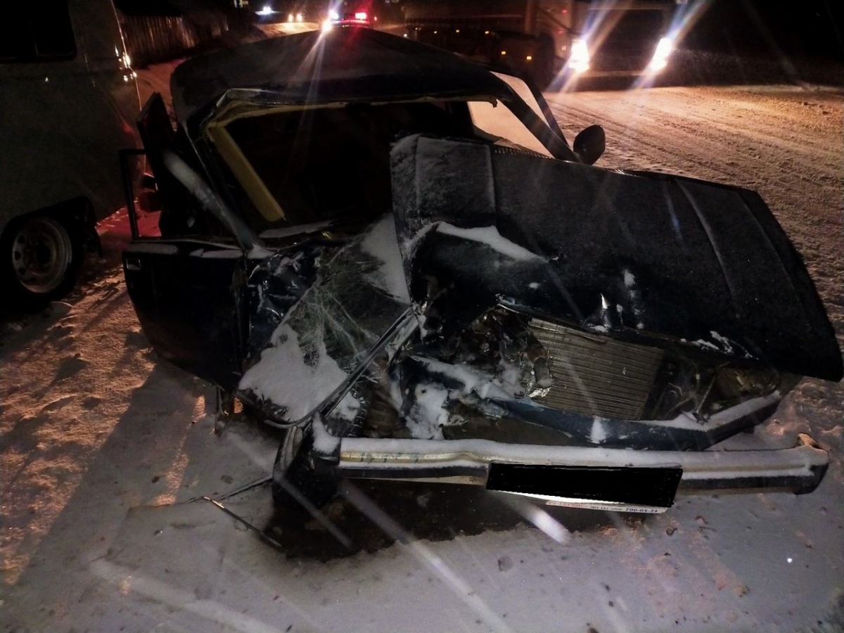 Парень без прав попал в ДТП на борской дороге