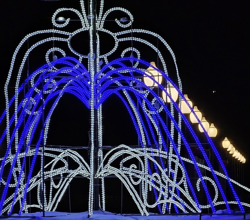 На Бору появилась ещё одна новогодняя локация