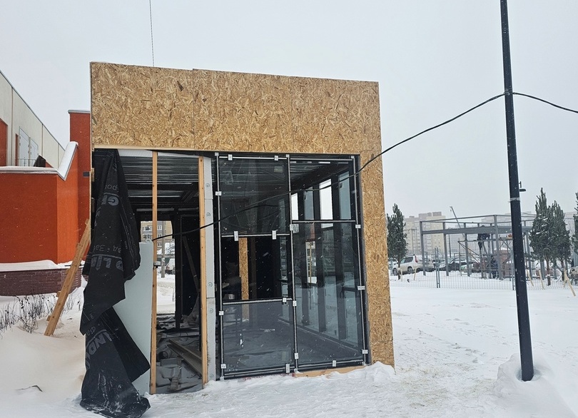 На Бору строят кафе и информационный центр для туристов