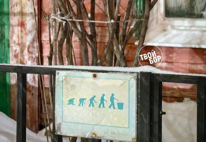 Картинка со смыслом обнаружена на Бору