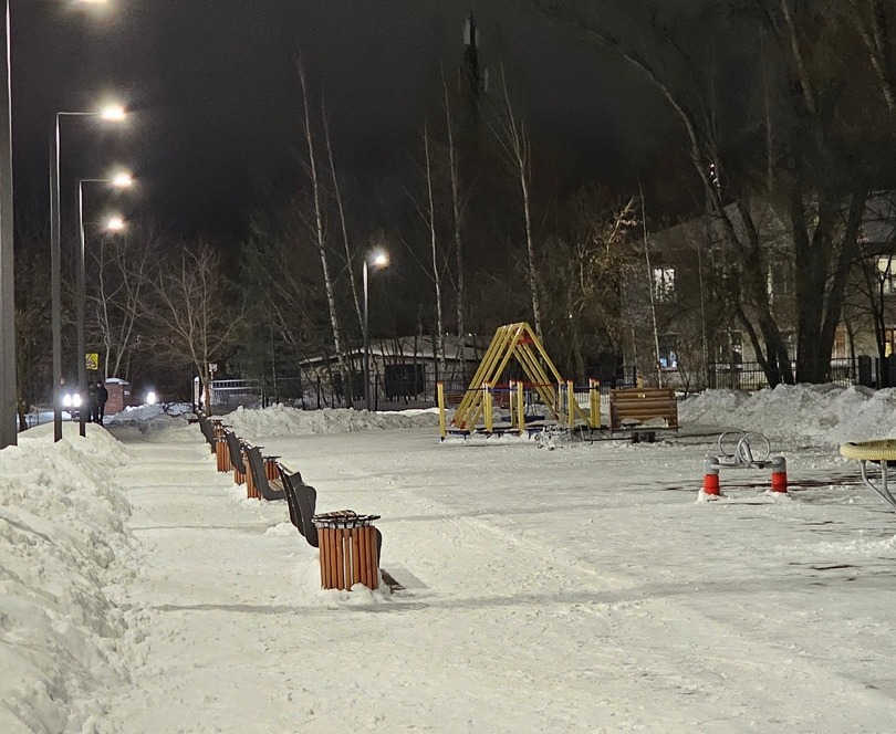 Обнаружено самое почищенное от снега место на Бору