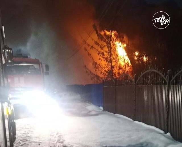 Подробности пожара на улице Подлужной