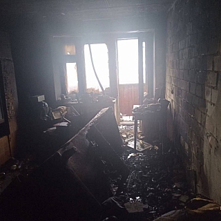 На Бору погиб человек из-за неосторожного курения в квартире 1