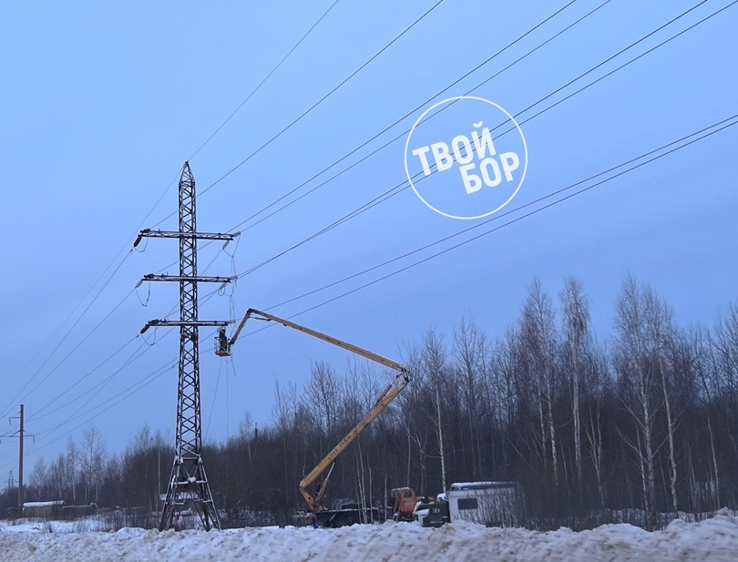 Отключение электроэнергии на Бору 19 января