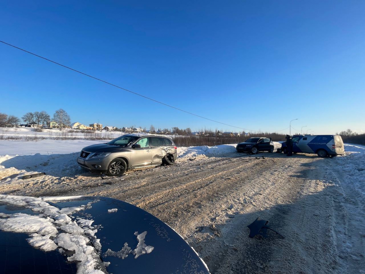 Массовое ДТП произошло на Борской объездной