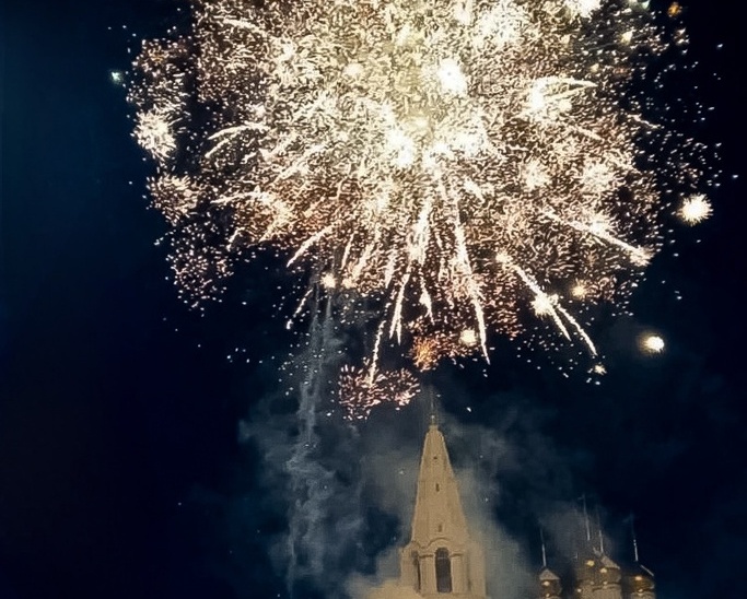 Рождественская ёлка на Бору