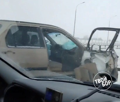 На борской дороге столкнулись 7 автомобилей