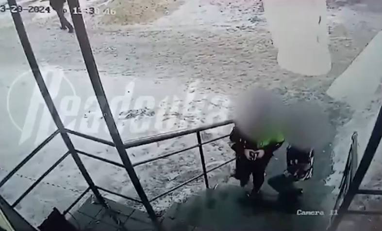 Осторожно! Жуткие кадры!