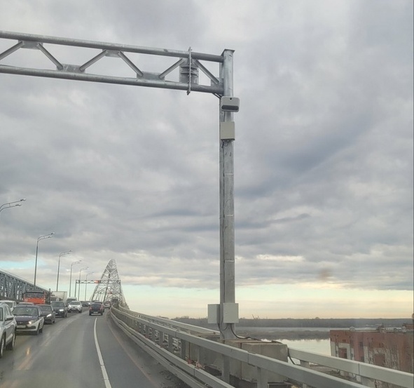 На Борском мосту новая камера