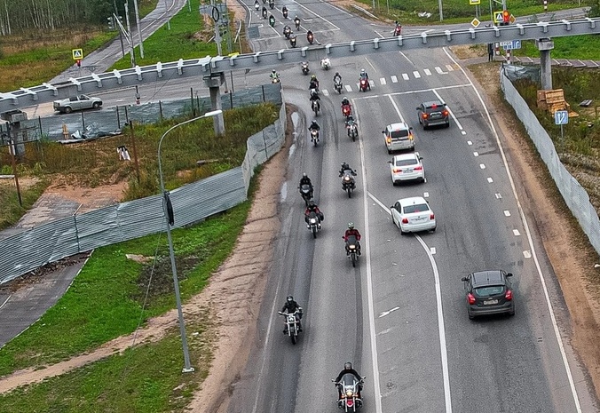 На Бору случилось ДТП с участием мотоциклиста