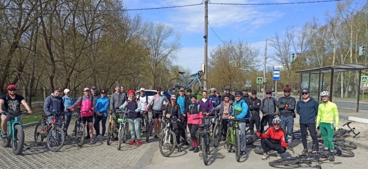 Борские велосипедисты открыли сезон