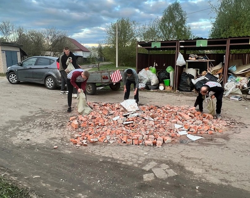 В Кантаурово жители взяли инициативу в свои руки