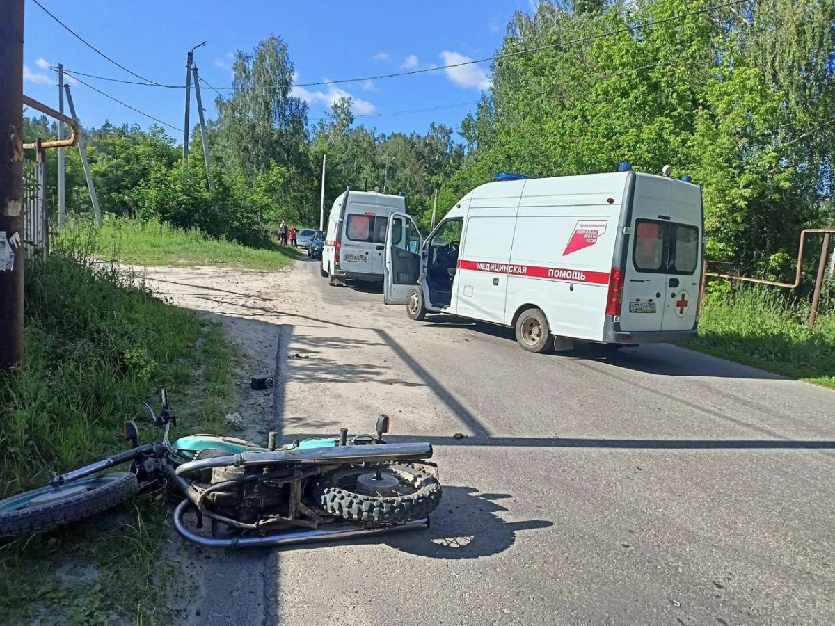 ДТП с участием мотоцикла произошло в Киселихе — новости города Бор