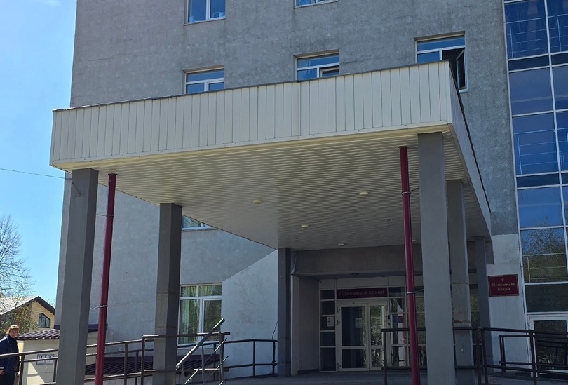 В ЦРБ продолжается большой ремонт