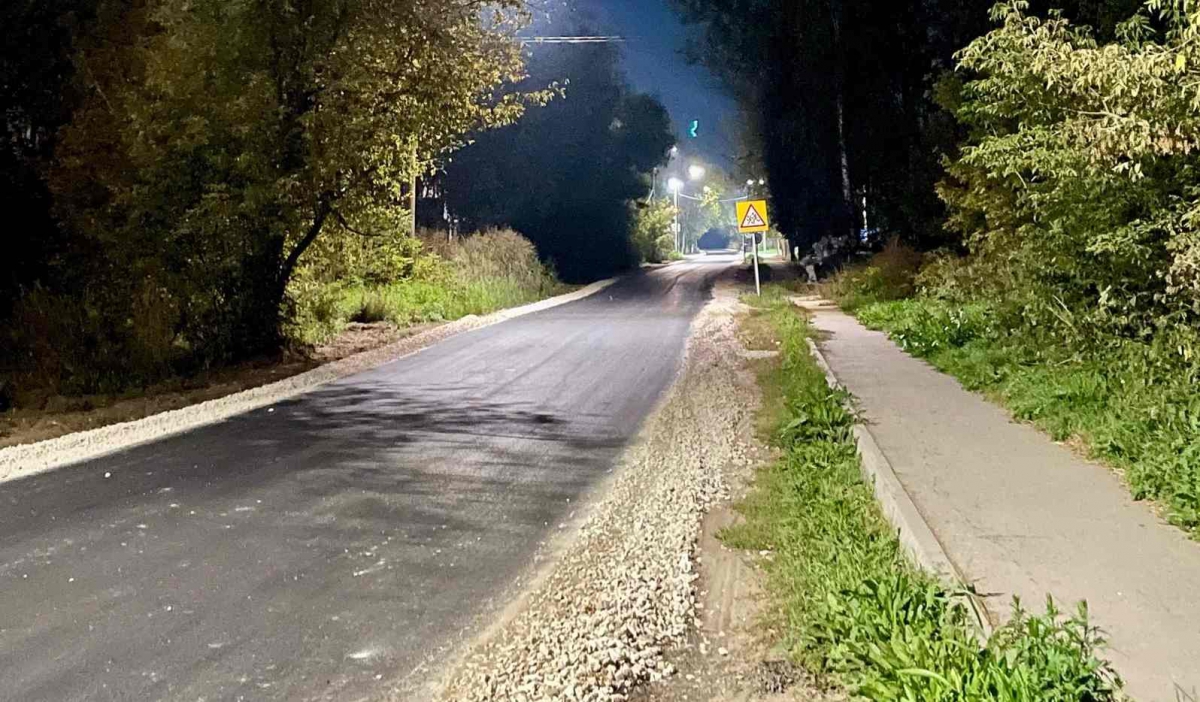 На Бору стало больше на одну новую дорогу