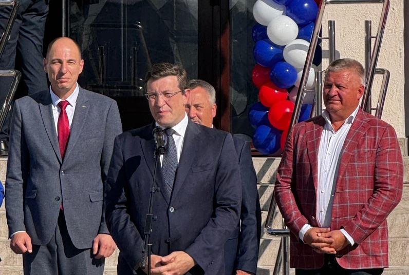 Бор посетил губернатор Глеб Никитин