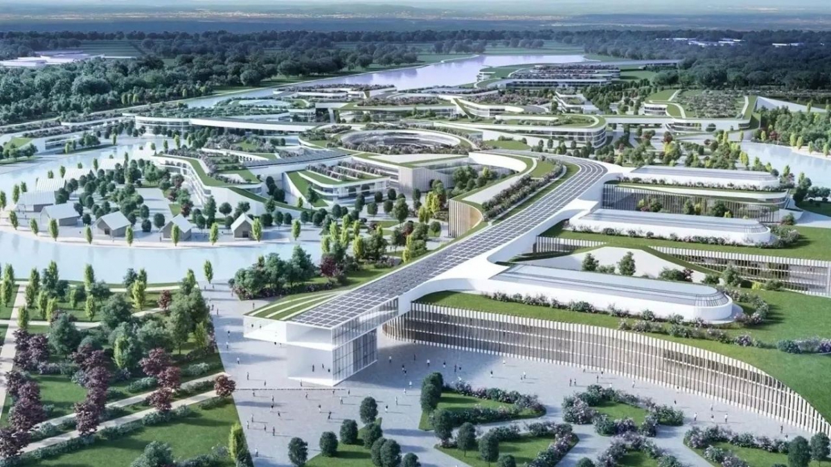 Каким видят проектанты город будущего на Бору