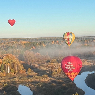 Полет на воздушных шарах над Керженскими просторами 1