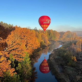 Полет на воздушных шарах над Керженскими просторами 2