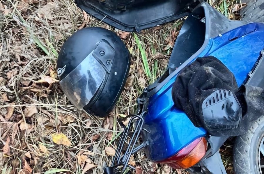 В поселке Октябрьский подросток учинил ДТП и сам пострадал