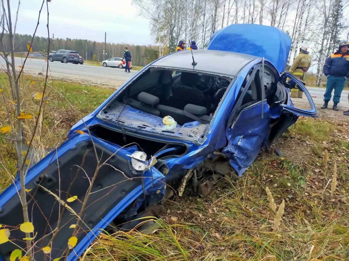 Массовое ДТП стало смертельным на борской трассе