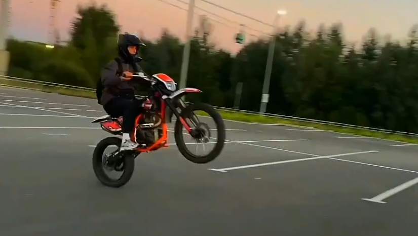 Борчане поддержали идею строительства специальной трассы для питбайкеров