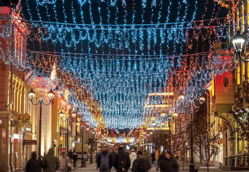 Нижний Новгород уже готовится к Новому году!