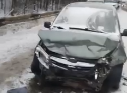 С начала снегопадов на Бору выросло количество ДТП